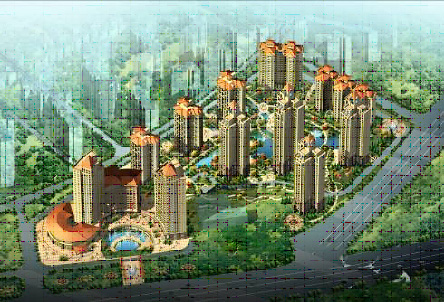 中恒·云天國際花園效果圖
